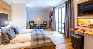 Gemütliches Doppelzimmer im Wellnesshotel in Frauenau